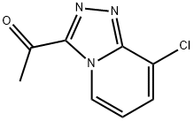 1-{8-chloro-[1,2,4]triazolo[4,3-a]pyridin-3-yl}ethan-1-one 结构式
