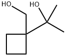 1,1-Cyclobutanedimethanol, α1,α1-dimethyl- 结构式
