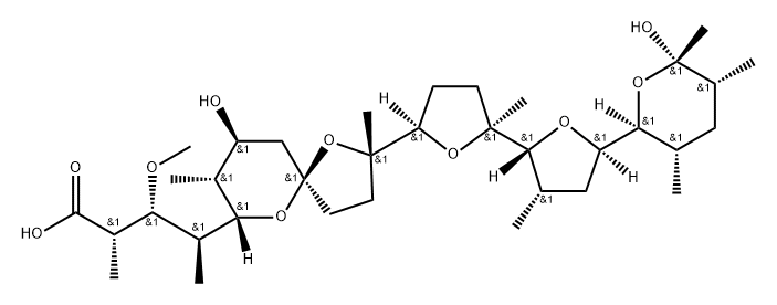 26-deoxymonensin B 结构式