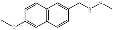 N,6-Dimethoxy-2-naphthalenemethanamine 结构式