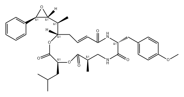 cryptophycin B 结构式