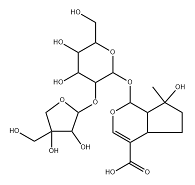inerminoside A1 结构式