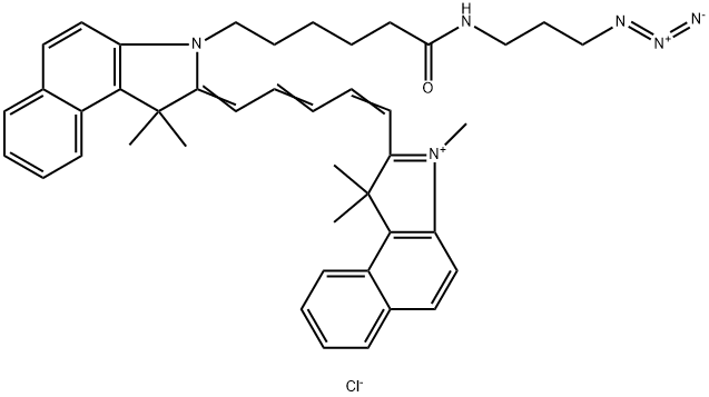 CY5.5-叠氮 结构式