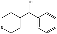 2H-Thiopyran-4-methanol, tetrahydro-α-phenyl- 结构式