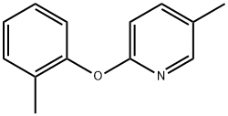 5-Methyl-2-(2-methylphenoxy)pyridine 结构式