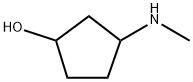 3-METHYLAMINO-CYCLOPENTANOL 结构式