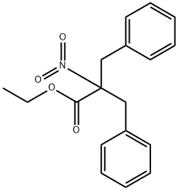 2-苄基-2-硝基-3-苯丙酸乙酯 结构式