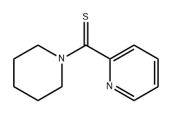 1-哌啶基- 2-吡啶基甲硫醇 结构式