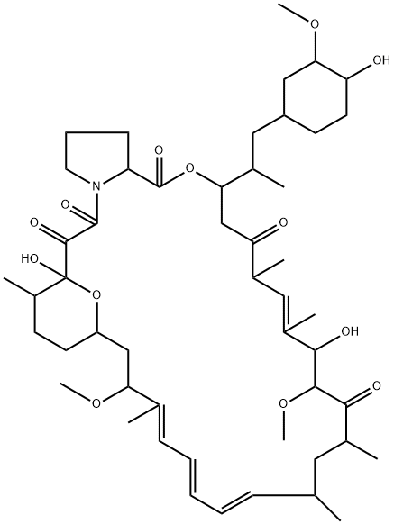 脯氨酰雷帕霉素 结构式