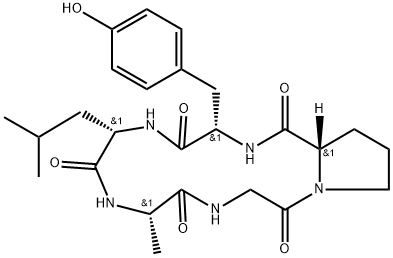 太子参皂苷A 结构式