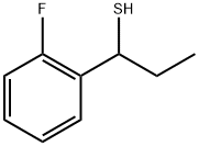 Benzenemethanethiol, α-ethyl-2-fluoro- 结构式