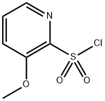 3-methoxypyridine-2-sulfonyl chloride 结构式