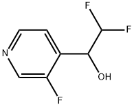 Α-(二氟甲基)-3-氟-4-吡啶甲醇 结构式