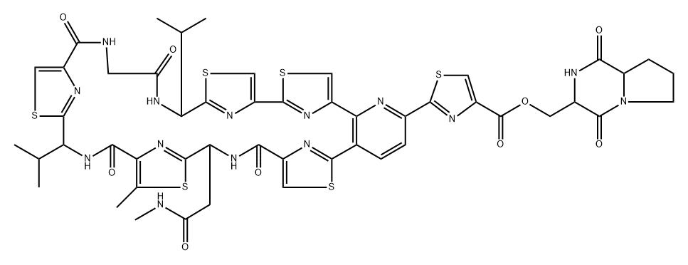 淀硫霉素 C 结构式