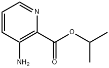 3-氨基-2-吡啶甲酸异丙酯 结构式