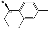 (R)-7-methylchroman-4-ol 结构式