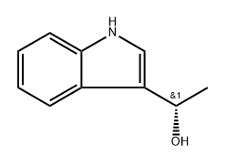 (S)-1-(1H-吲哚-3-基)乙烷-1-醇 结构式