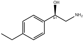 Benzenemethanol, α-(aminomethyl)-4-ethyl-, (αR)- 结构式