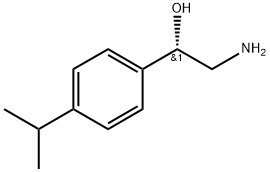 Benzenemethanol, α-(aminomethyl)-4-(1-methylethyl)-, (αS)- 结构式