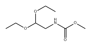 Methyl (2,2-diethoxyethyl)carbamate 结构式