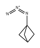 Bicyclo[1.1.1]pentane, 1-azido- 结构式