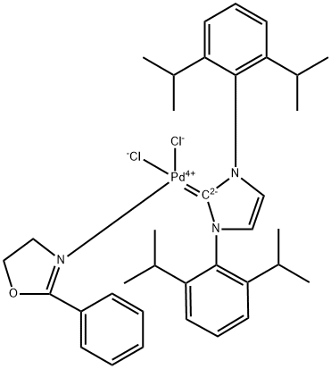 NHC-PD(II)-OX催化剂 结构式