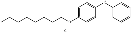 Iodonium, [4-(octyloxy)phenyl]phenyl-, chloride (1:1) 结构式