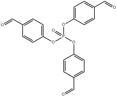 Benzaldehyde, 4,4',4''-[phosphinylidynetris(oxy)]tris- 结构式