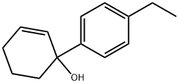 1-(4-Ethylphenyl)-2-cyclohexen-1-ol 结构式