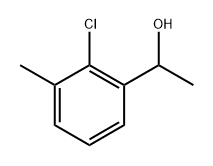1-(2-chloranyl-3-methyl-phenyl)ethanol 结构式