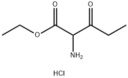 Norvaline, 3-oxo-, ethyl ester, hydrochloride (1:1) 结构式