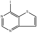 4-碘噻吩并[3,2-D]嘧啶 结构式