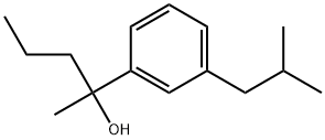 α-Methyl-3-(2-methylpropyl)-α-propylbenzenemethanol 结构式