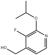 (3-fluoro-2-isopropoxypyridin-4-yl)methanol 结构式