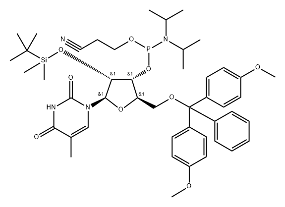 5-ME-RU 亚磷酰胺单体 结构式
