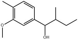 3-Methoxy-4-methyl-α-(1-methylpropyl)benzenemethanol 结构式