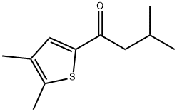 1-(4,5-Dimethyl-2-thienyl)-3-methyl-1-butanone 结构式