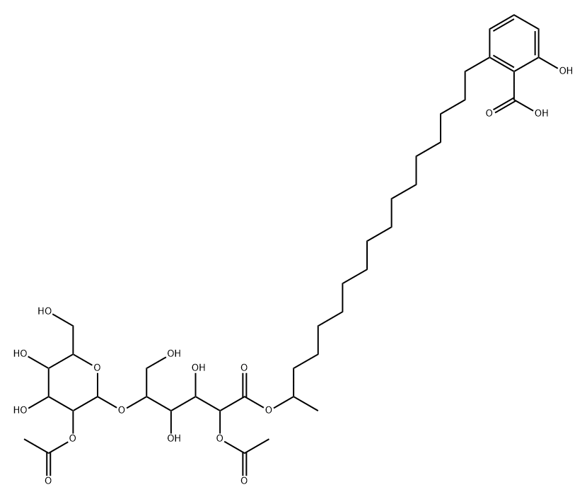 caloporoside 结构式