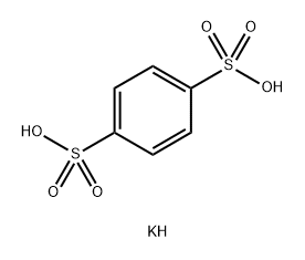 1,4-Benzenedisulfonic acid, potassium salt (1:2) 结构式