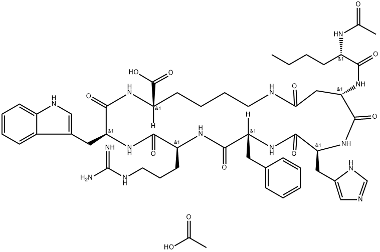 PT-141 Acetate 结构式