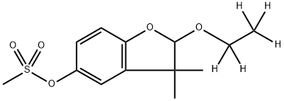 [2H5]-草甘膦 结构式