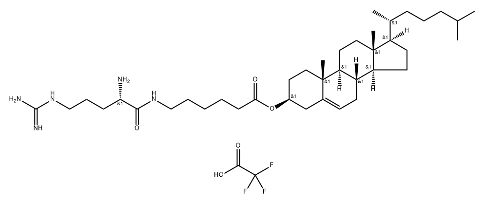 Cho-Arg (trifluoroacetate salt) 结构式