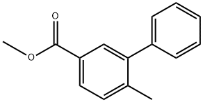 Methyl 6-methyl-[1,1'-biphenyl]-3-carboxylate 结构式