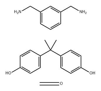 Formaldehyde, polymer with 1,3-benzenedimethanamine and 4,4-(1-methylethylidene)bisphenol 结构式