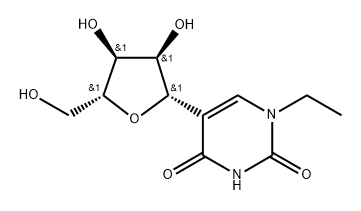 N1-乙基假尿苷 结构式
