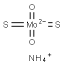 (NH4)2MoO2S2 结构式