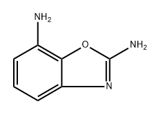 2,7-Benzoxazolediamine 结构式
