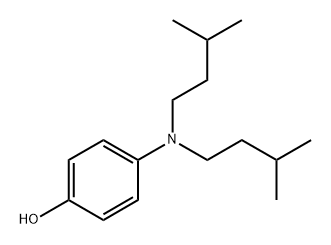 4-(diisopentylamino)phenol 结构式