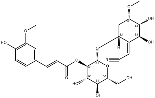 DEMETHYLSIMMONDSIN-2'-FERULATE, 4-(P) 结构式