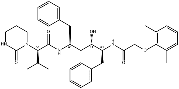 洛匹那韦EP杂质K 结构式